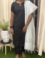 BLACK WITH SILVER DIAMOND - Image 4