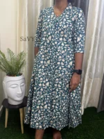 TEAL CREAM FLORAL - Image 2