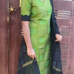 Olive green Salwar