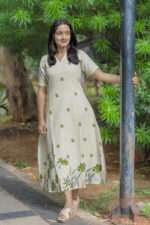 Cream Wildflower Comfort Dress