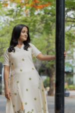 Cream Wildflower Comfort Dress - Image 2
