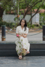 Cream Wildflower Comfort Dress - Image 6